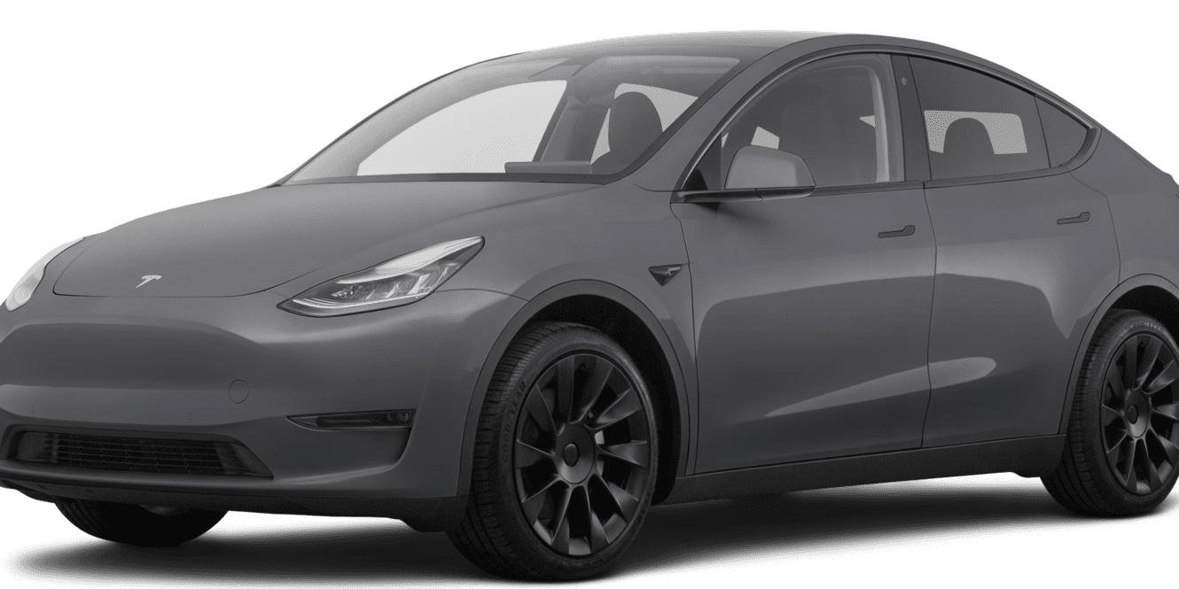 TESLA MODEL Y 2021 5YJYGDEE0MF186477 image